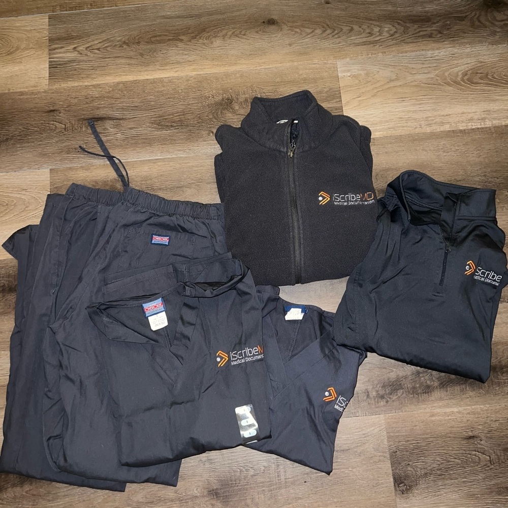 Full Set iScribeMD Medical Documentation Scrubs